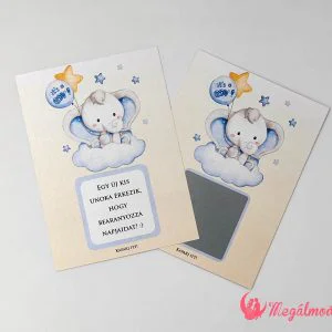 Elefántos babaváró kaparós sorsjegy