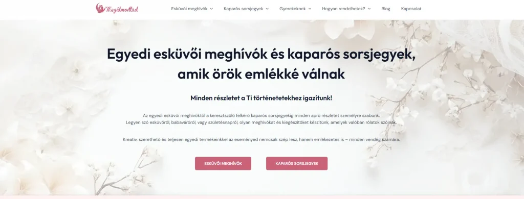 Megújult a Megálmodtad weboldal